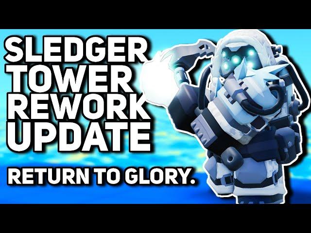 Best Melee Tower in TDS | Sledger Update | Roblox TDS Christmas Update