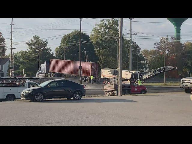 Pendleton, Indiana semi vs train crash