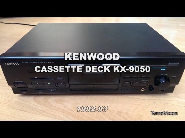 KENWOOD KX-9050 Cassette Deck teardown/inside (1992-93)