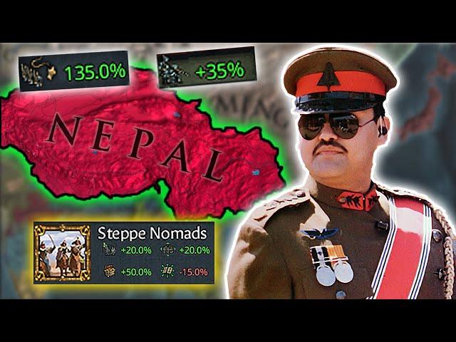 I Turned The Strongest Military In EU4 Into Horde (It's Insane)