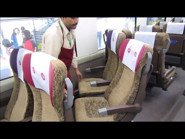 ROTATING SEATS IN EXECUTIVE CLASS OF VANDE BHARAT EXPRESS