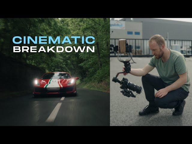 How To Shoot Cinematic CAR VIDEOS - BTS Breakdown - Shot on DJI RS3 Pro + DJI Transmission