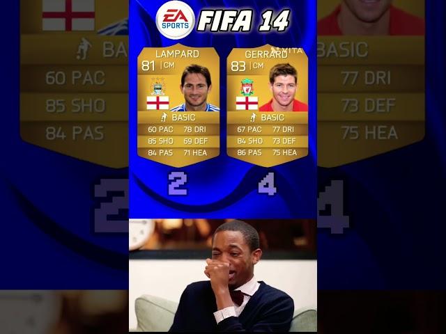 Reacting to Gerrard vs Lampard in EVERY FIFA!️#reaction #memes #fifa #football #react #reacting