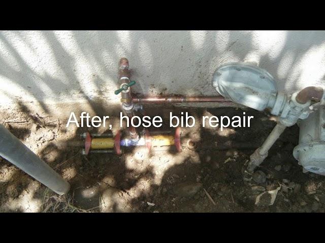 Plumbing Specialists, Inc. Hose Bib Repair