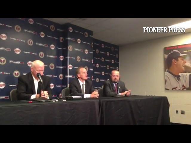 @twinsprez says organization "takes a great deal of comfort" in minor talent that's on the way