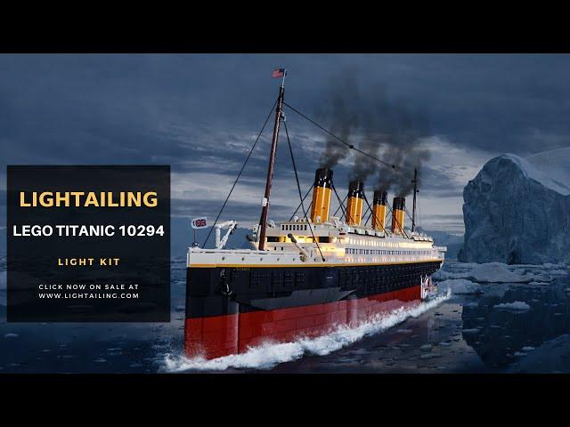 Lightailing Light Kit For Lego Titanic 10294