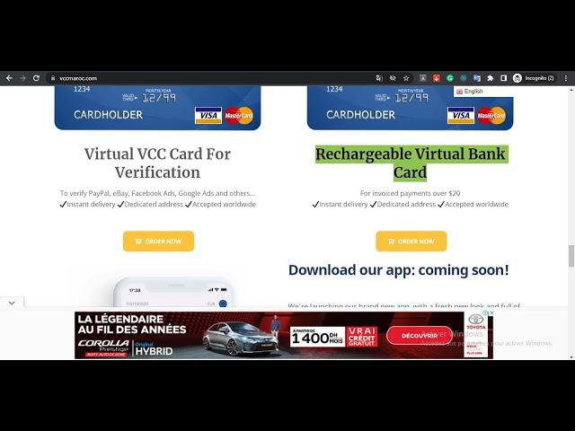 vccmaroc أفضل منصة للحصول على بطاقة بنكية افتراضية لشحن وتفعيل حساب وايز (Wise)