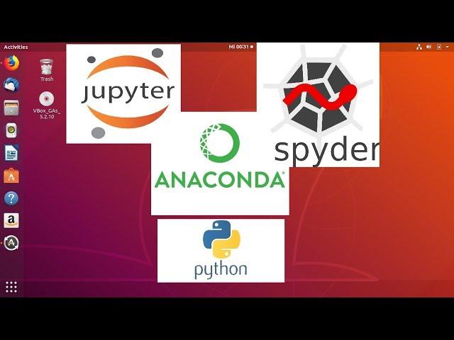 Install Anaconda Python, Jupyter Notebook, Spyder on Ubuntu Linux