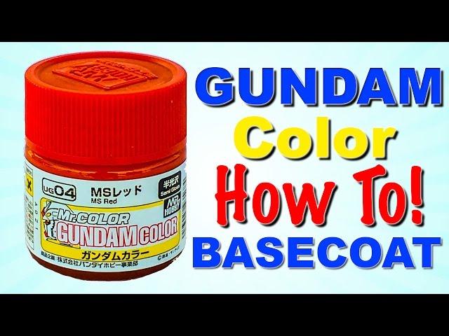 Gundam Painting Tutorial - How to Mr Color Hand Painted Primer Base Coat by Lincoln Wright