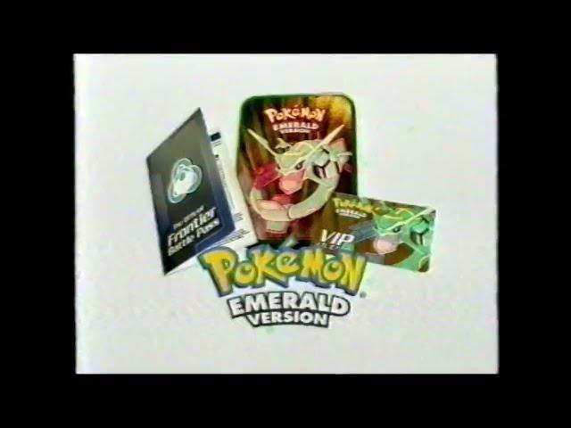 Pokémon Emerald Commercial / VHS Capture / April 16, 2005