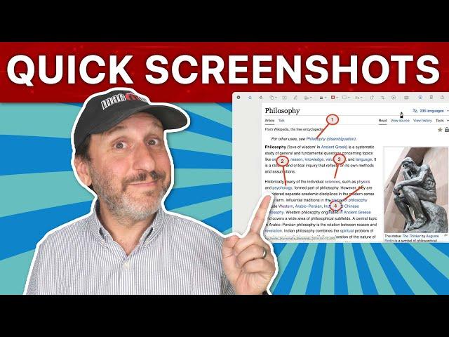 Quickly Markup and Send Mac Screenshots