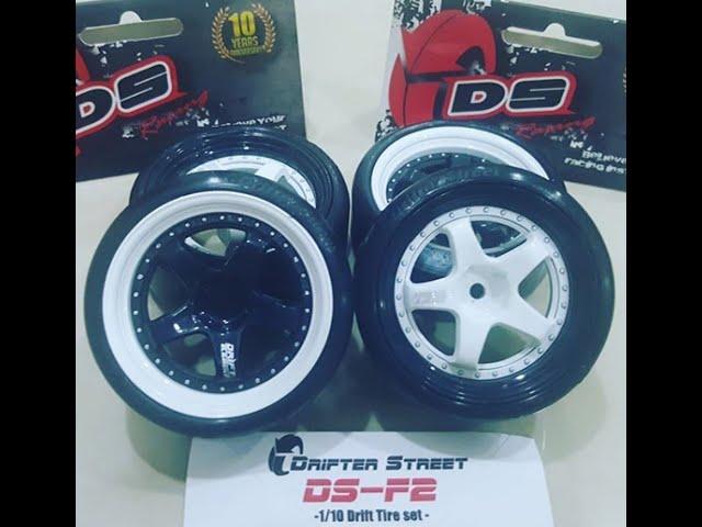 [DSRacing] DS-F2 Drifter Street Budget 1/10 RC Drift Tires Review