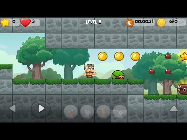 Super World Jungle Adventure Gameplay - Level 1-5