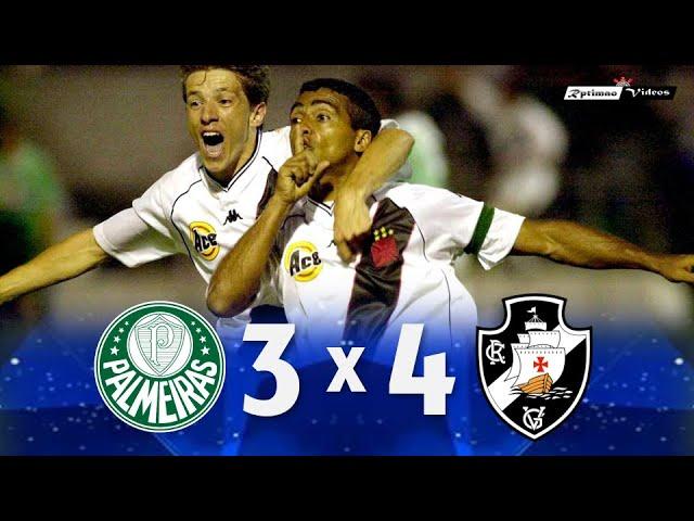 Palmeiras 3 x 4 Vasco (Romário Hat-trick) ● 2000 Mercosul Cup Final Extended Highlights & Goals HD