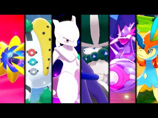 Pokemon Sword & Shield - All DLC Legendary Pokemon Catches! (Crown Tundra)