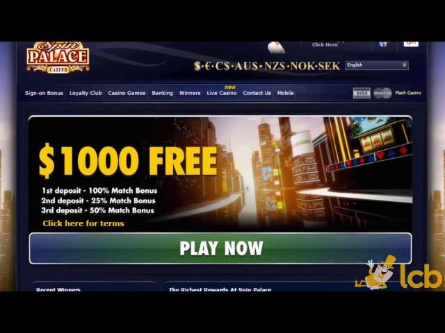 Spin Palace Casino Video Review