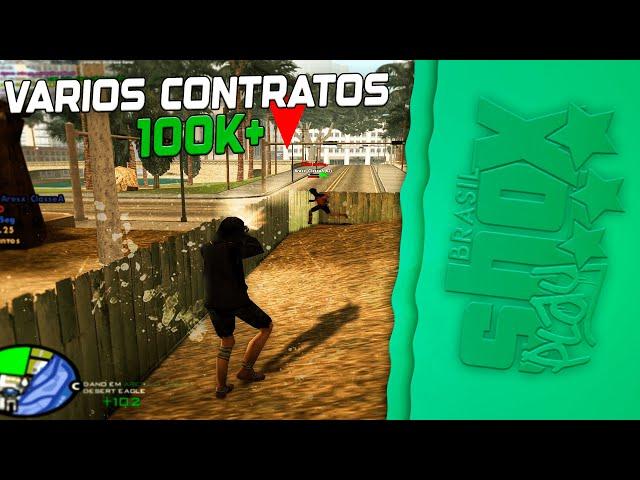 SPEEDRUN de CONTRATOS 100K no Brasil Play Shox SV3