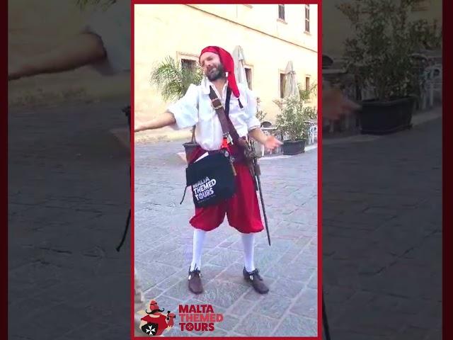 SINFUL SECRETS OF  VALLETTA TOUR  (Corsair Captain's Offer )
