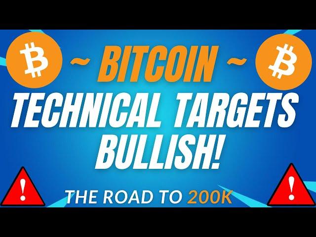 TECHNICAL TARGETS! - BTC PRICE PREDICTION - SHOULD I BUY BTC - BITCOIN FORECAST 200K BTC