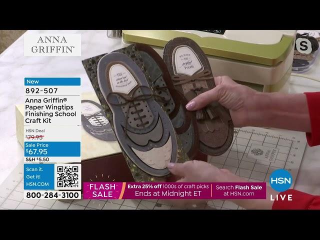 Anna Griffin Paper Wingtips Finishing School Craft Kit