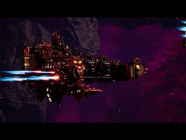 Skalgrim Mod 2021: Sanguis - Blood Angels vs Orks - Battlefleet Gothic Armada 2