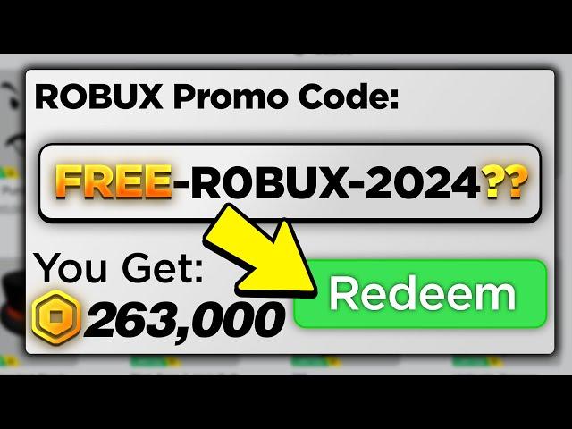 This *SECRET* Promo Code Gives FREE ROBUX! (2024)