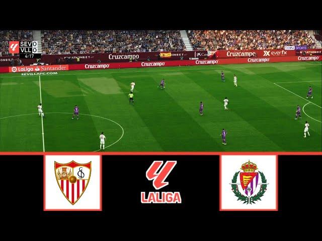 SEVILLA VS REAL VALLADOLID | LALIGA 2024/2025 | FOOTBALL LIFE 2024