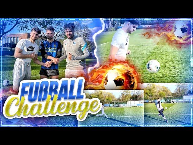 FUSSBALL CHALLENGE MIT SIDNEY, MARLON & BILAL!️