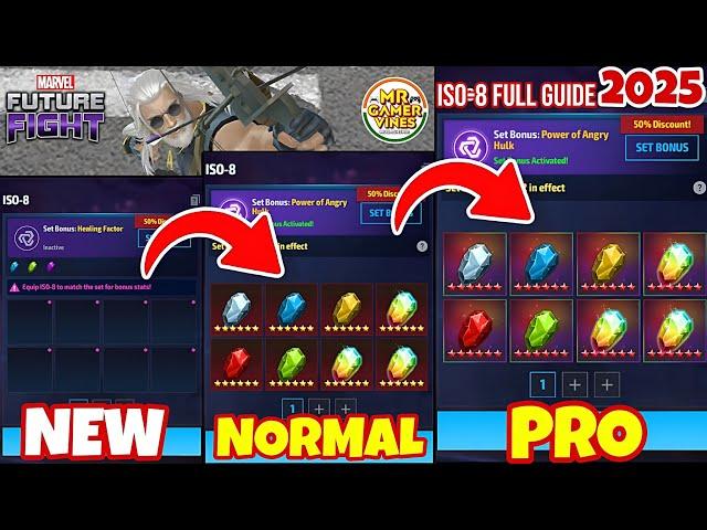 How To Set ISO-8 Full Guide (New Players) | Marvel Future Fight