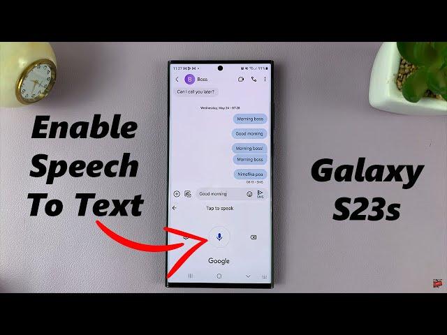 How To Enable Voice Input Speech To Text On Keyboard On Samsung Galaxy S23s