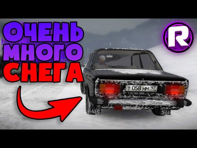 ОЧЕНЬ СНЕЖНАЯ ЗИМА - Новые Текстуры Зимы (City Car Driving)
