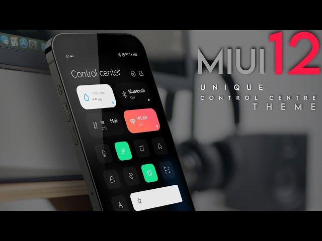 Best Control Center Theme for Miui 12 with Super Lockscreen 