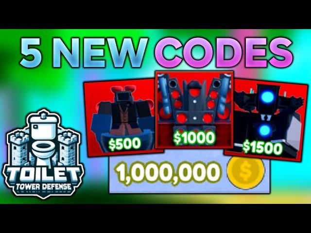 *NEW* WORKING ALL CODES FOR Toilet Tower Defense IN MARCH! ROBLOX Toilet Tower Defense CODES