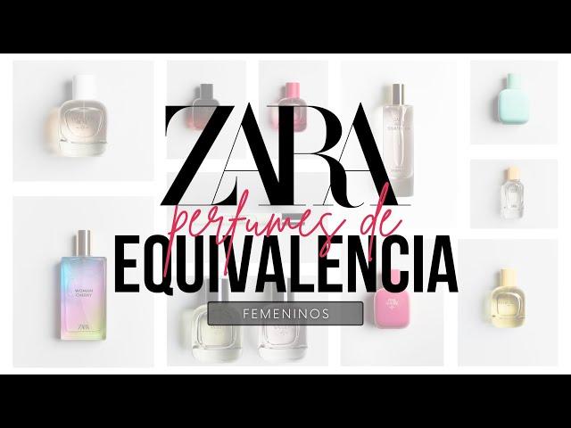  Perfumes de equivalencia ZARA 2022 | Femeninos 