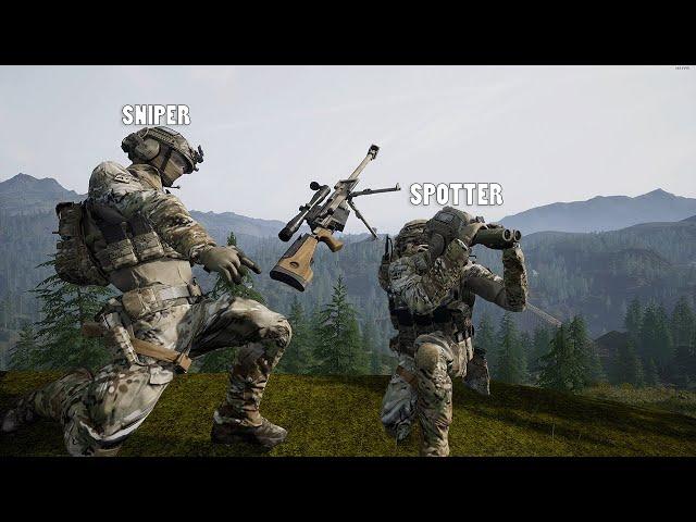 SuperMod made Sniper gameplay Realistic - Squad (Full round Gameplay)