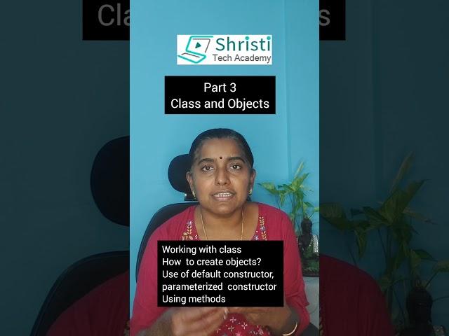 Roadmap to become a Java Developer Part 3 - Class and Objects #shristitechacademy #javaforbeginners