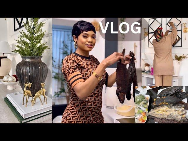 VLOG | Vie de MAMAN DE | Idée Déco Noël + DIY | Meilleure Recette Fumbua et BITOYO À DÉGUSTER