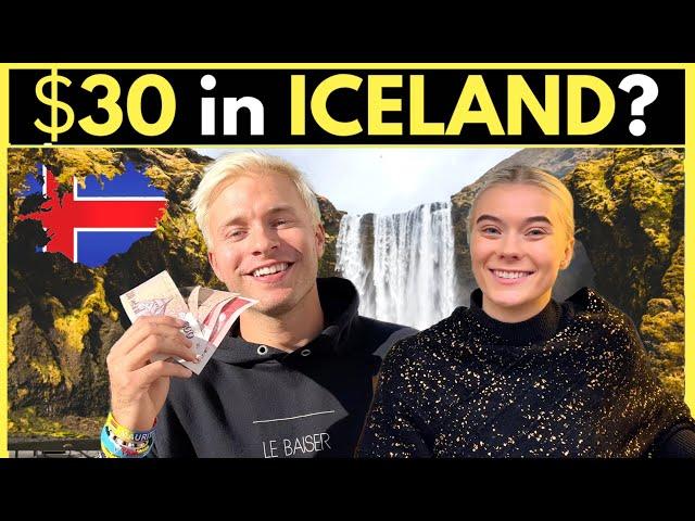 Spending $30 In World's Most Expensive Country? (Iceland)