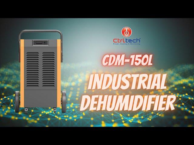 Professional Industrial Dehumidifier CDM-150L [ Top rated portable dehumidification system]