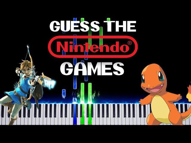 Guess the Nintendo Games on Piano (Quiz)