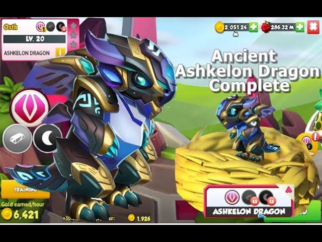 Ancient Ashkelon Dragon Complete-Dragon Mania Legends | Origin of Metal Ancient Event | DML