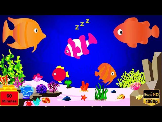 Bedtime Lullabies and Peaceful Fish Animation 2 Baby Lullaby# baby sleep music stv 04