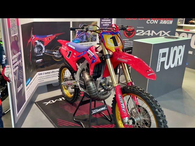 HONDA CR500 2024 - Tomasin R&D EICMA 2023