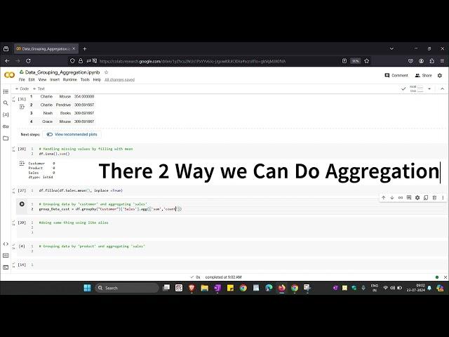 Data Analysis with Python: Grouping and Aggregating Data in Pandas | Ray Vision