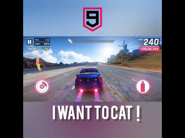 ASPHALT 9 ll i Want To Cat Car racing #Turbo.76 @Turbo.76 #viral #video #a9creator  #shorts