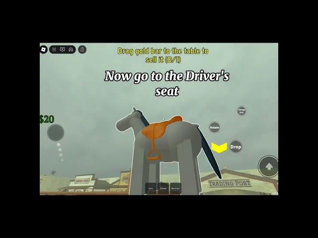 How to do the new Flying Horse Glitch in Dead Rails #roblox #deadrails