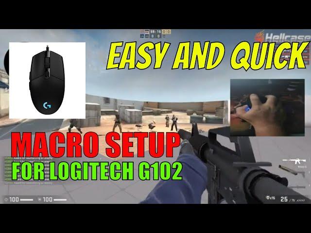 Logitech G102 Gaming Mouse | Easy And Quick | Marco Setup 2020