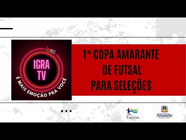 1 COPA AMARANTE DE FUTSAL || REGENERAÇÃO VS JACAUNA ||