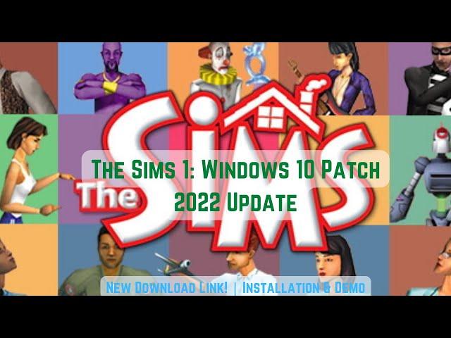 Sims 1 - Windows 10 Patch 2022 Update