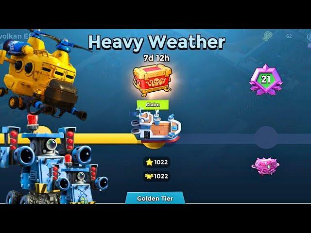 Boom Beach Warship Season 67 [ 6 ER Heavy Choppa and seeker Attacks ]